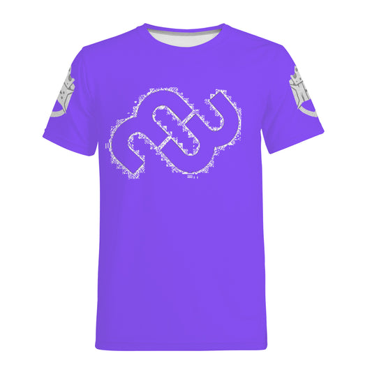 Money Bushae D61 Men's Purple T-Shirt