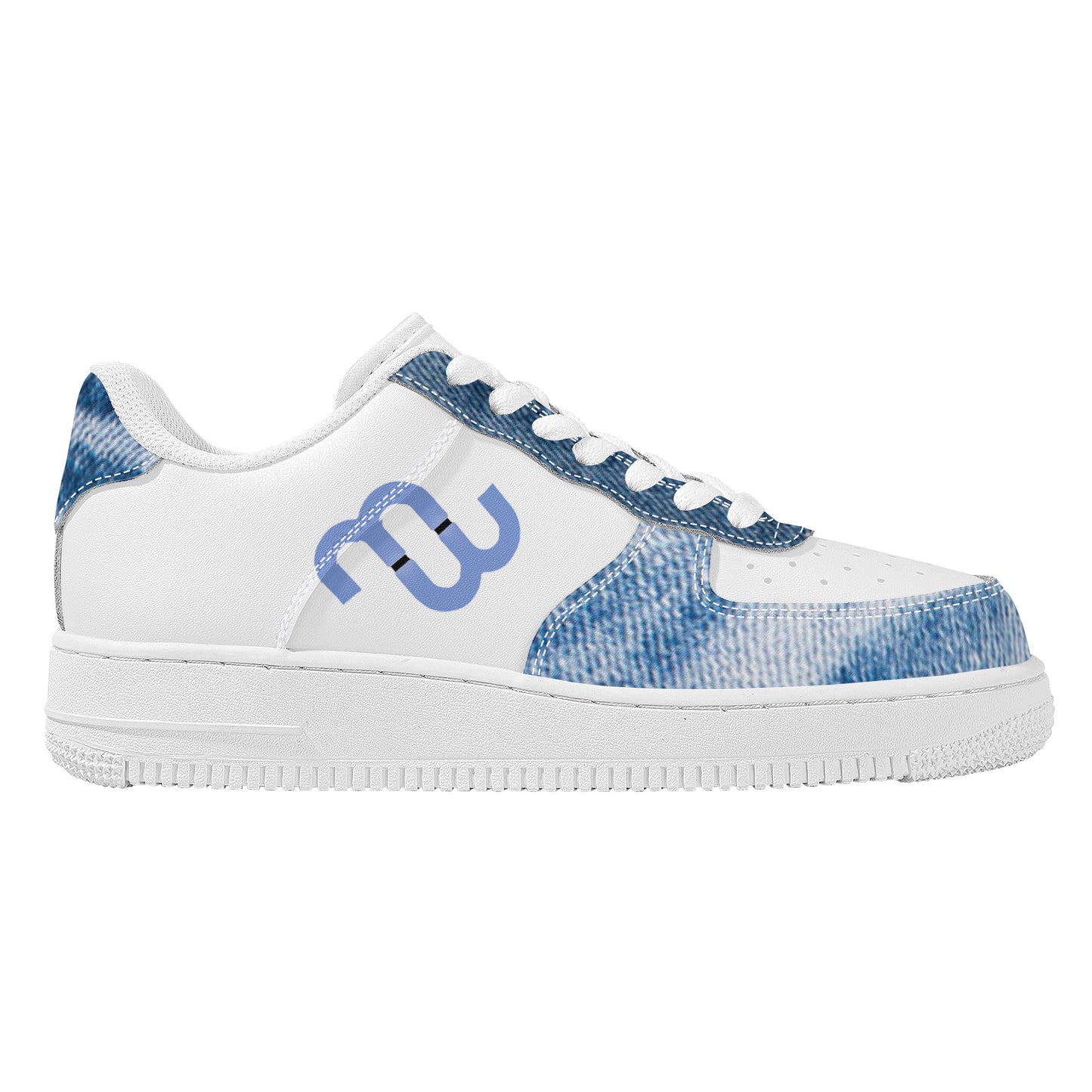 Money Bushae Denim SF_F8 Low Top Unisex Sneaker