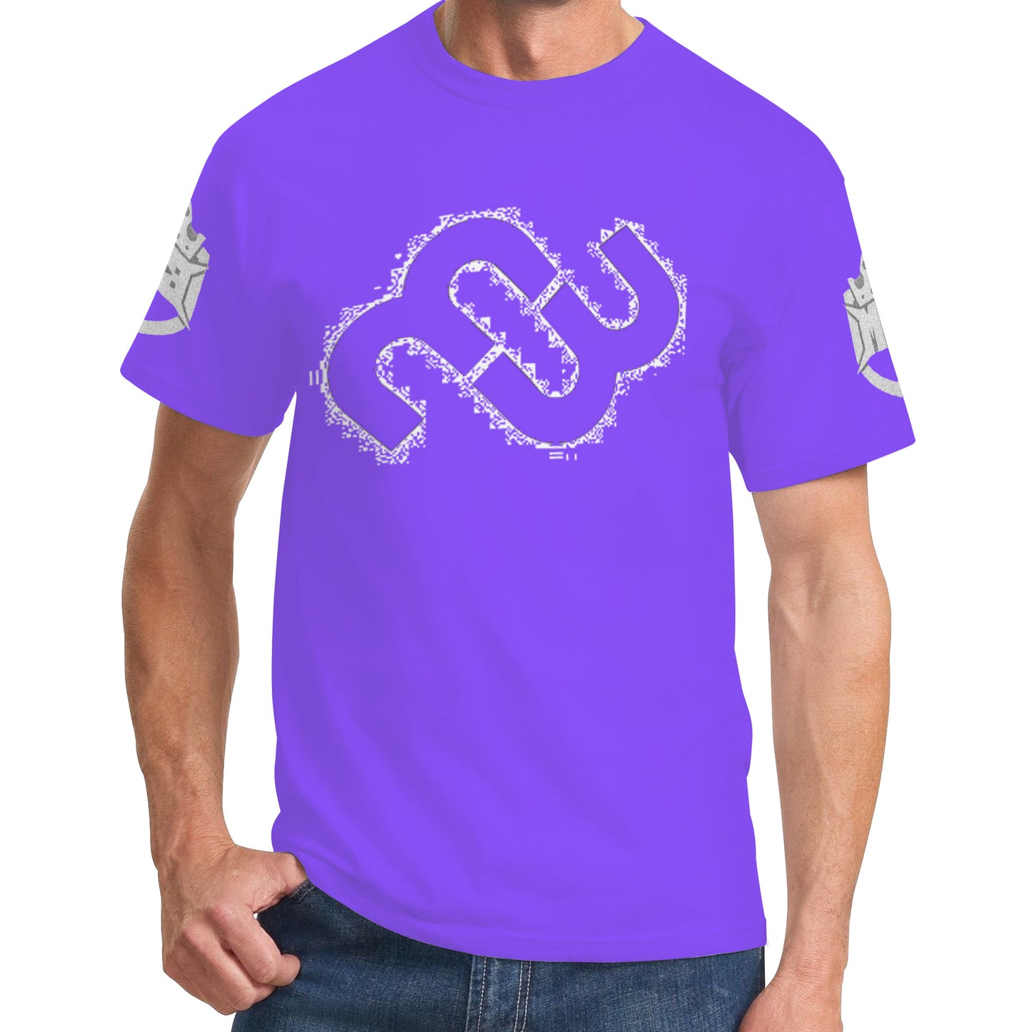 Money Bushae D61 Men's Purple T-Shirt