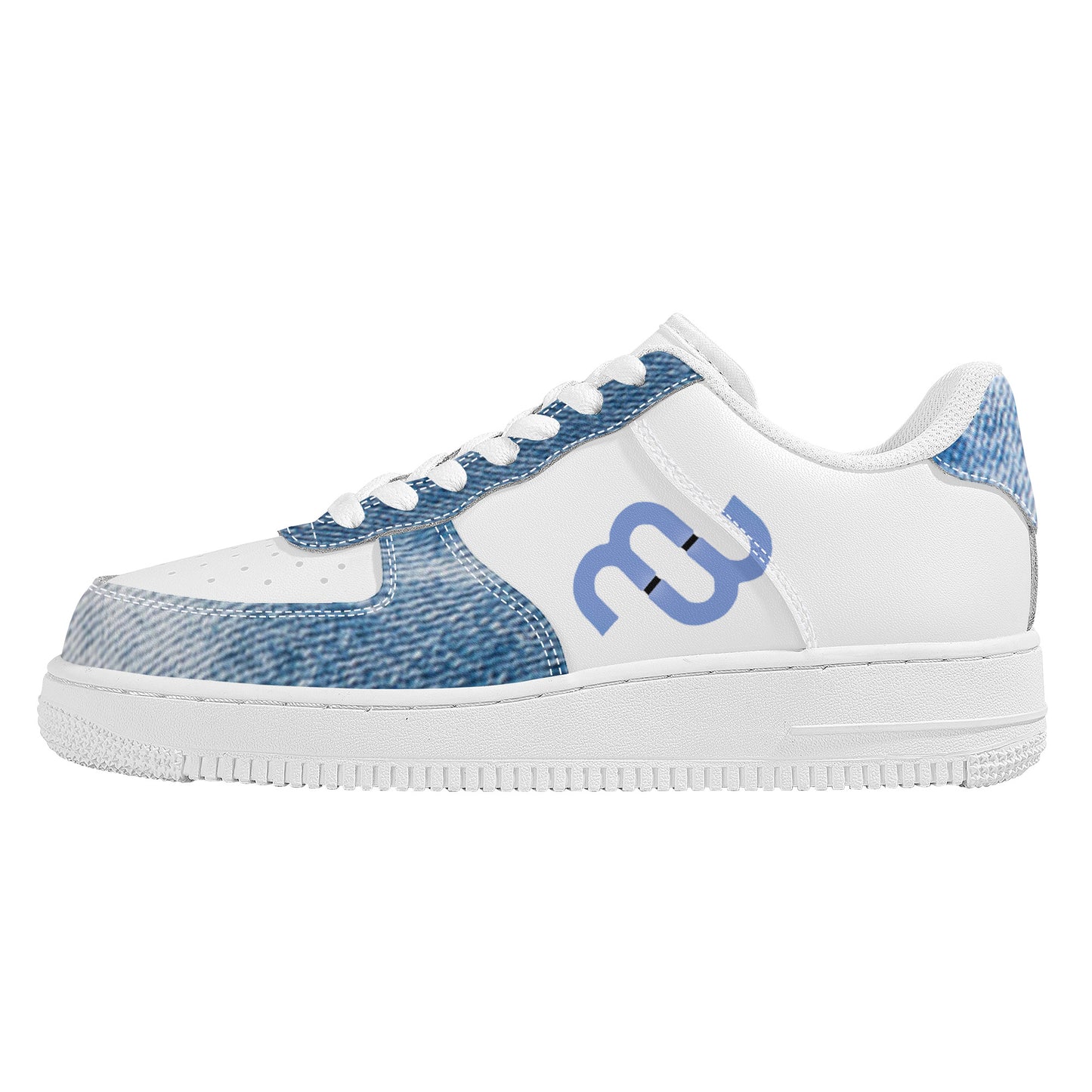 Money Bushae Denim SF_F8 Low Top Unisex Sneaker