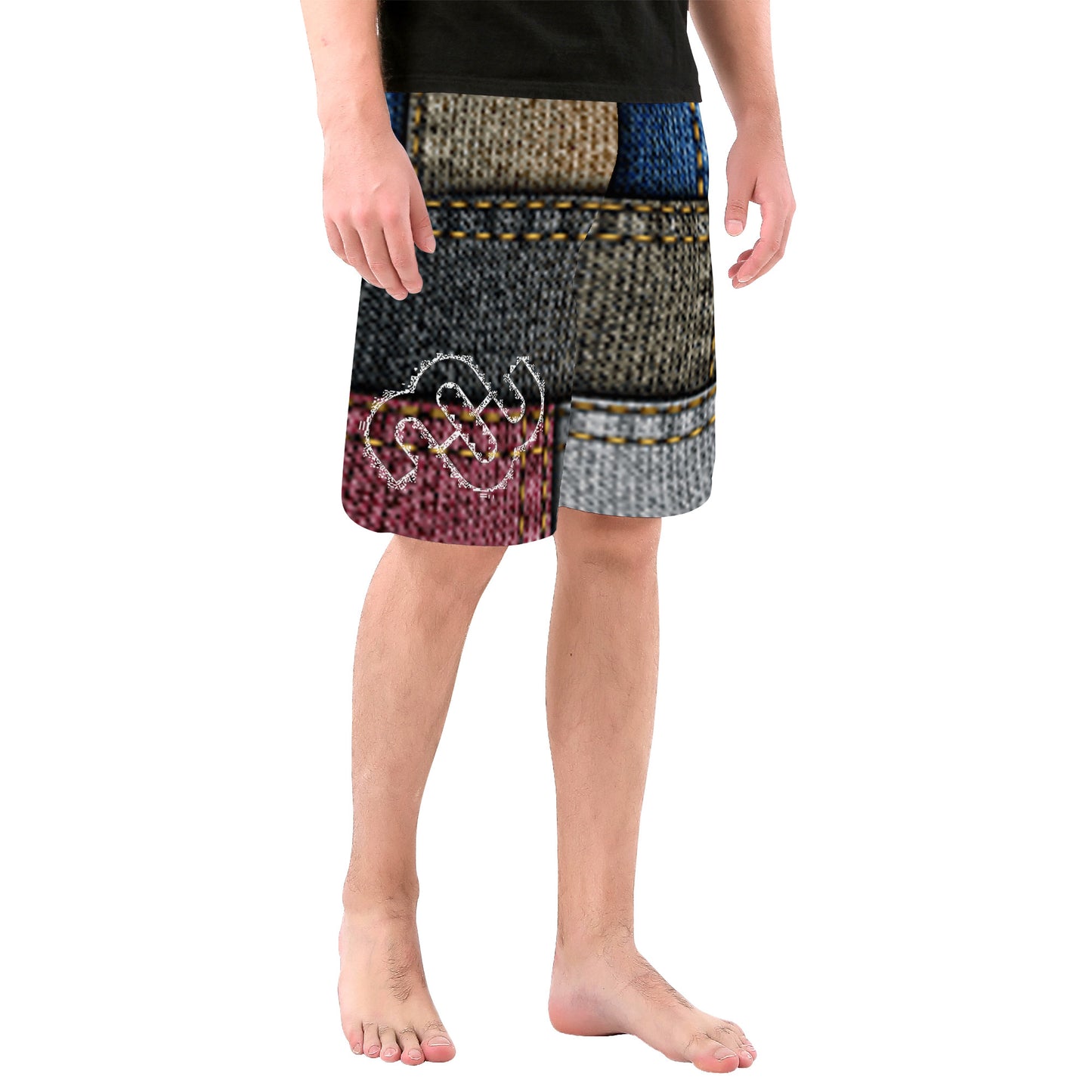 Denim Money Bushae SF_D95 Men's  Board Shorts