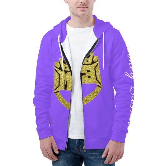 Money Bushae D58 Men's  Zip Hoodie