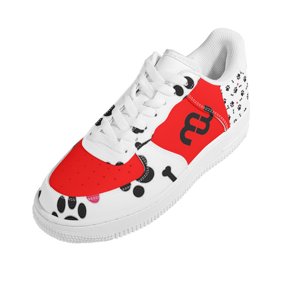 Money Bushae SF_F8 Low Top Unisex Sneaker puppy paws