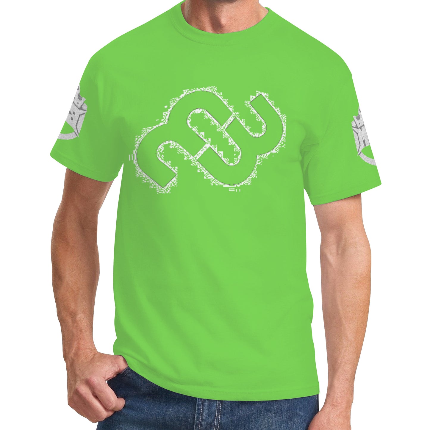 Money Bushae D61 Men's Neon Green T-Shirt