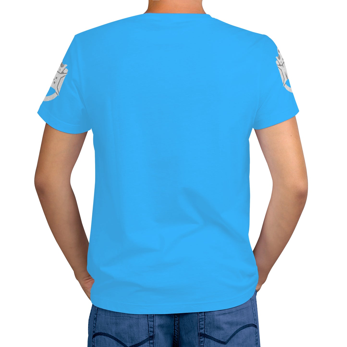 Money Bushae D61 Men's Sky Blue T-Shirt