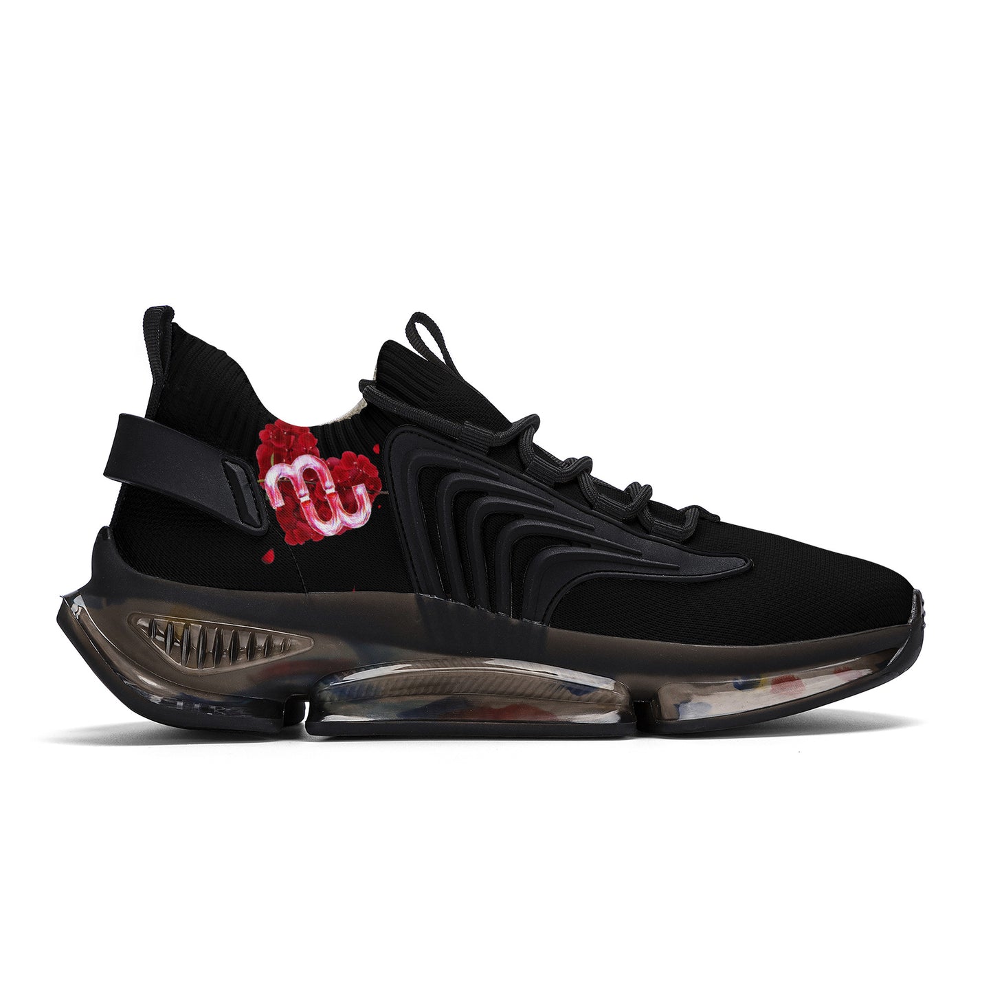 Money Bushae Valentine SF_S36 Air Max React Sneakers - Black