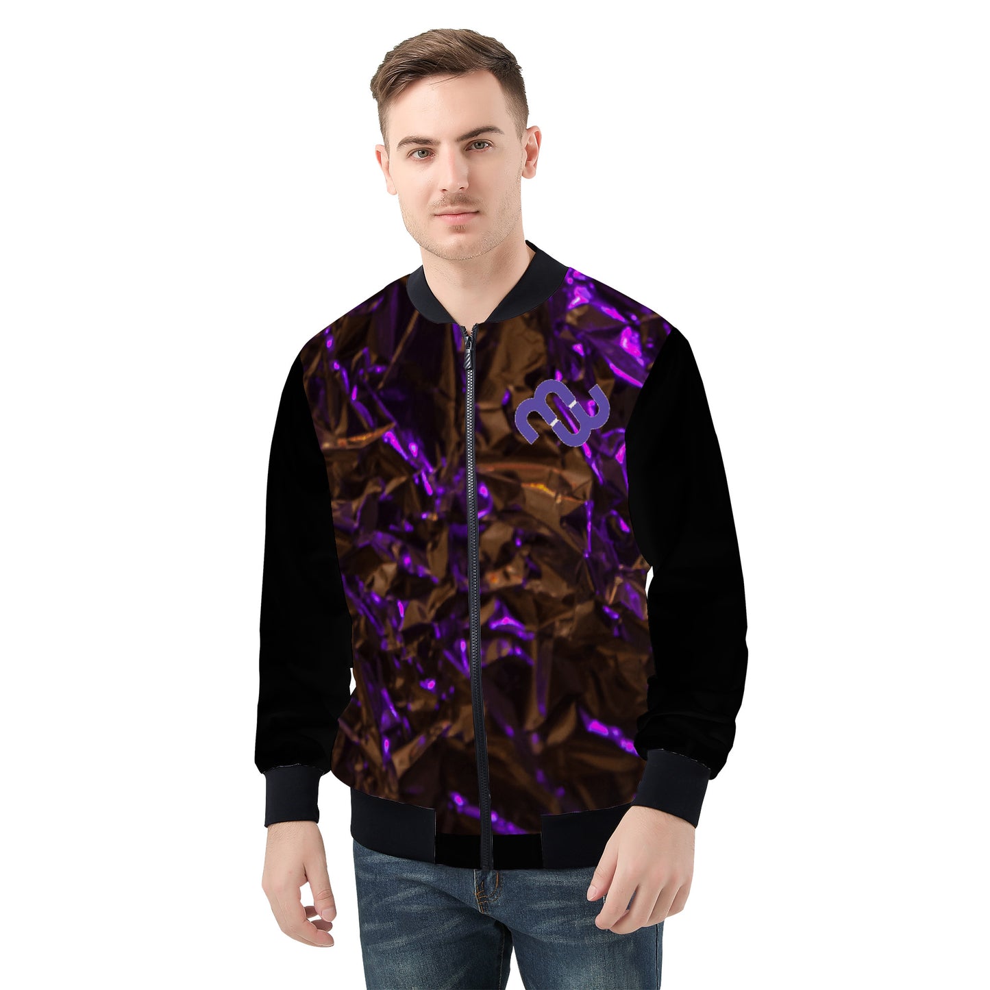 Money Bushae SF_D81 Men's Bomber Jacket