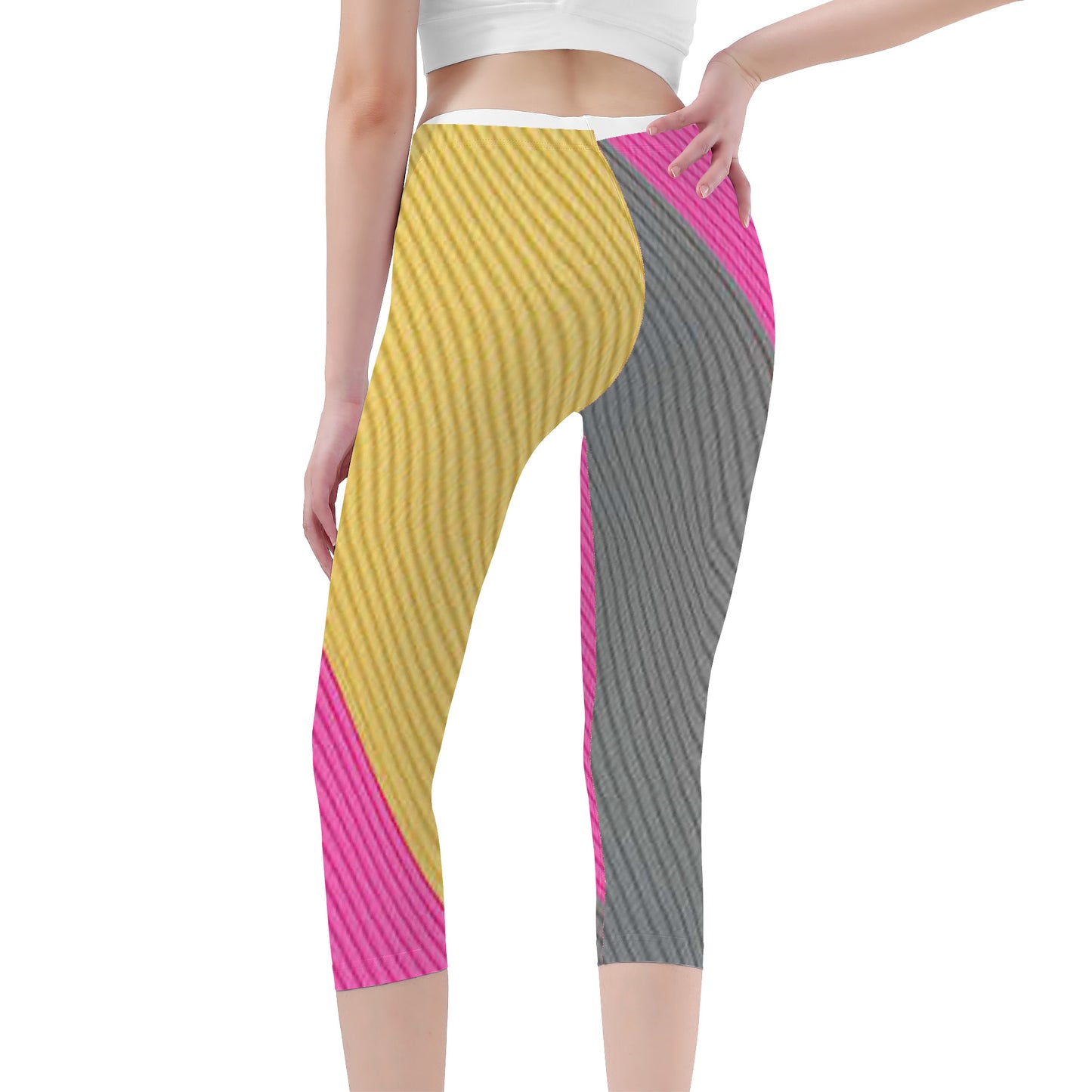 Money Bushae D47  Capri Yoga Leggings