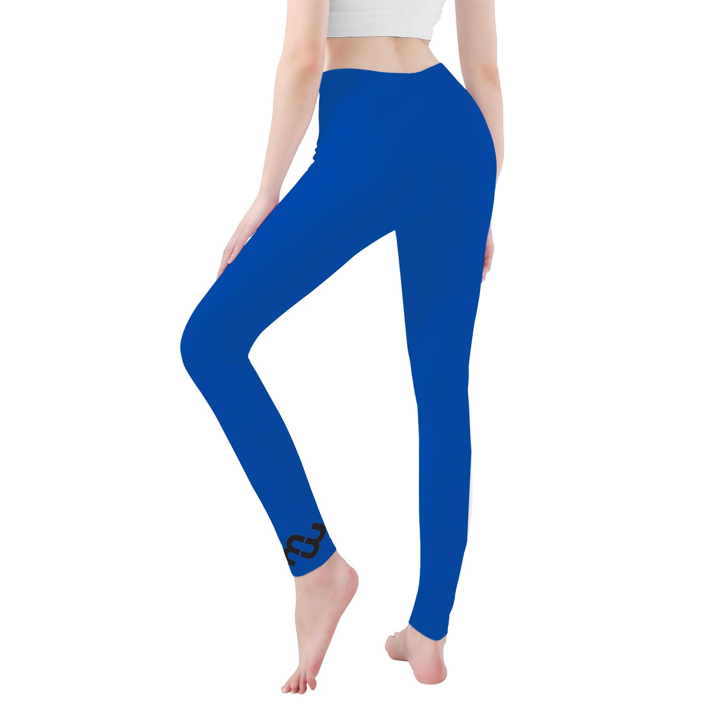 Money Bushae D48 Blue Yoga Leggings