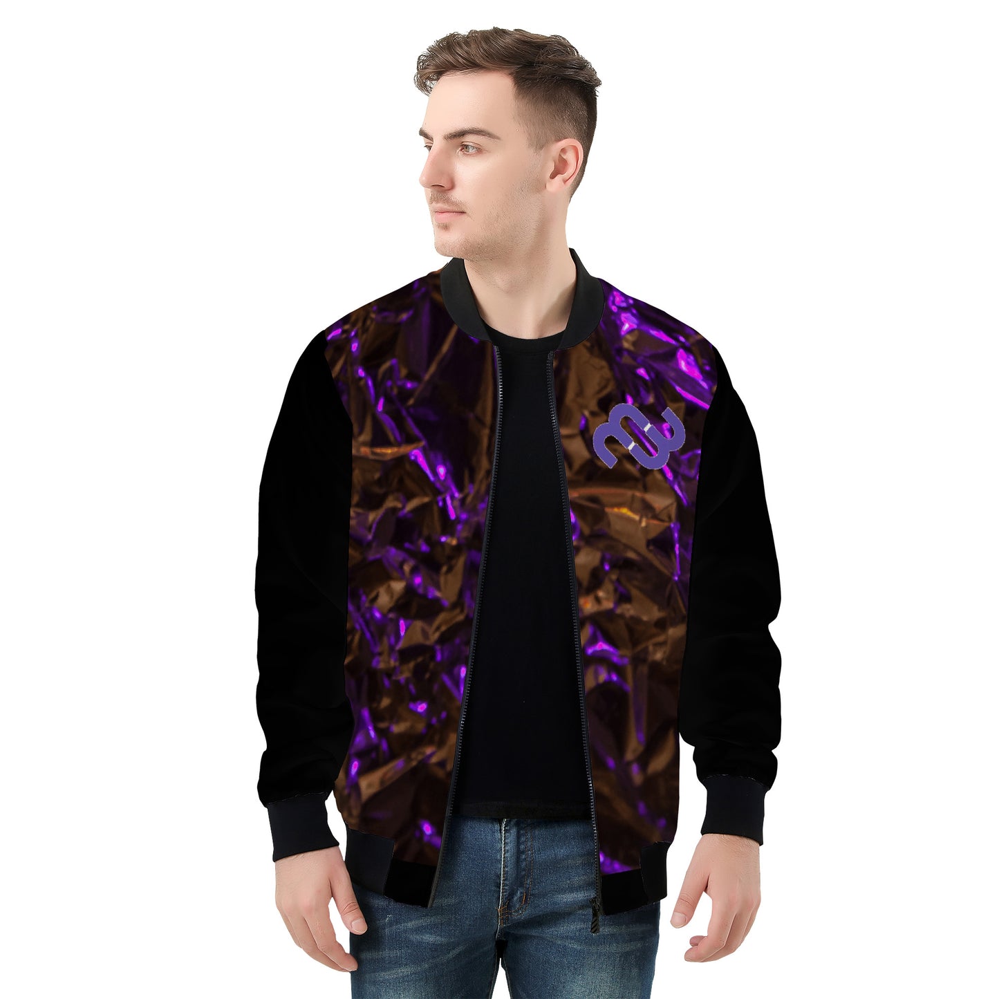 Money Bushae SF_D81 Men's Bomber Jacket