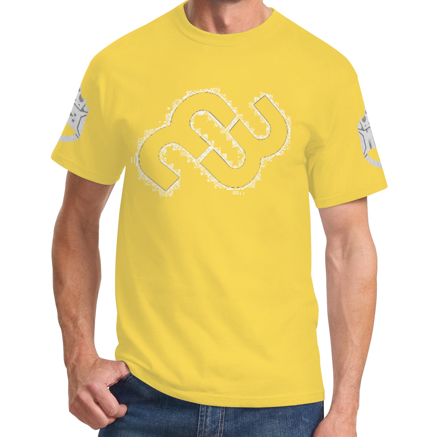 Money Bushae D61 Men's Yellow T-Shirt