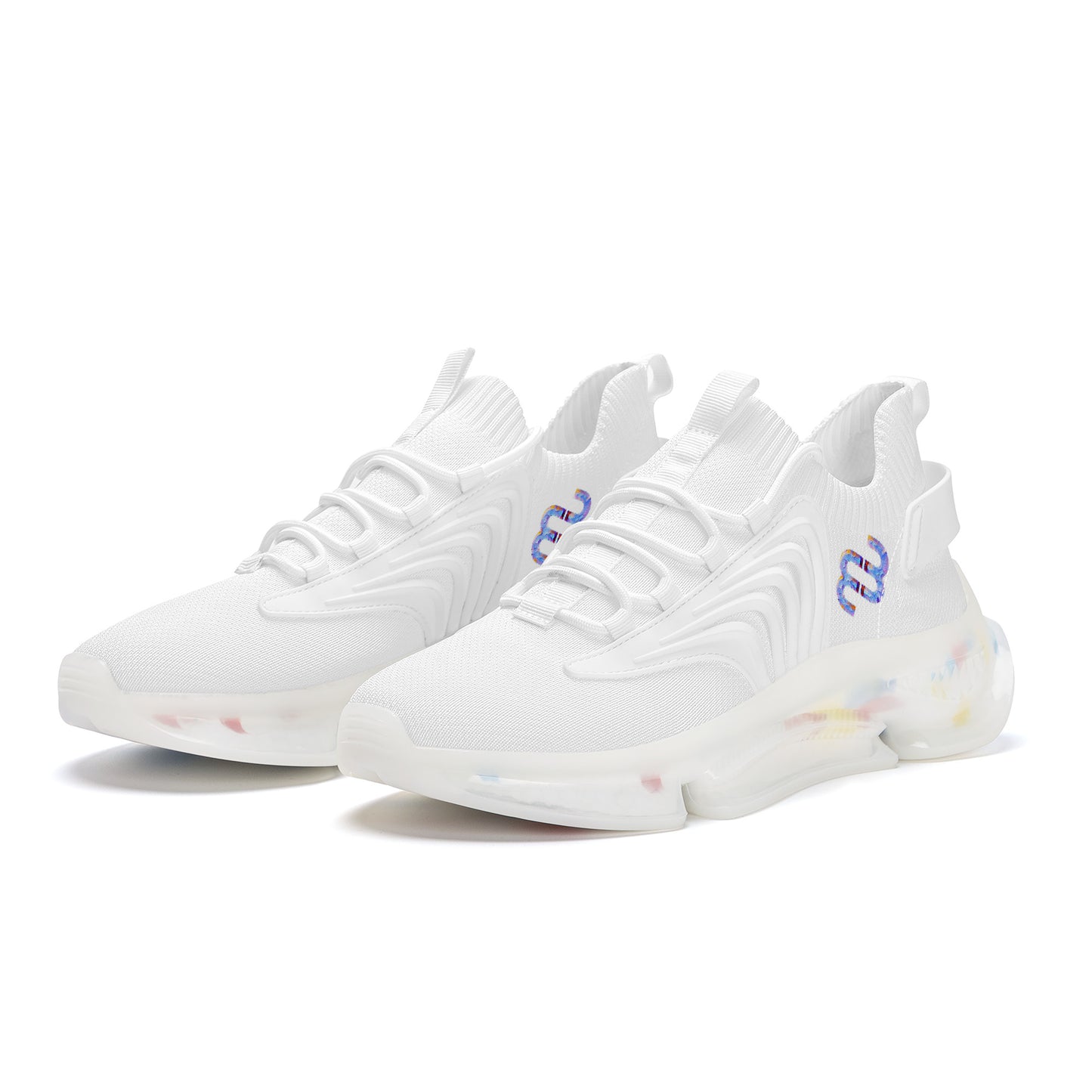 Money Bushae SF_S35 Air Max React Sneakers - White