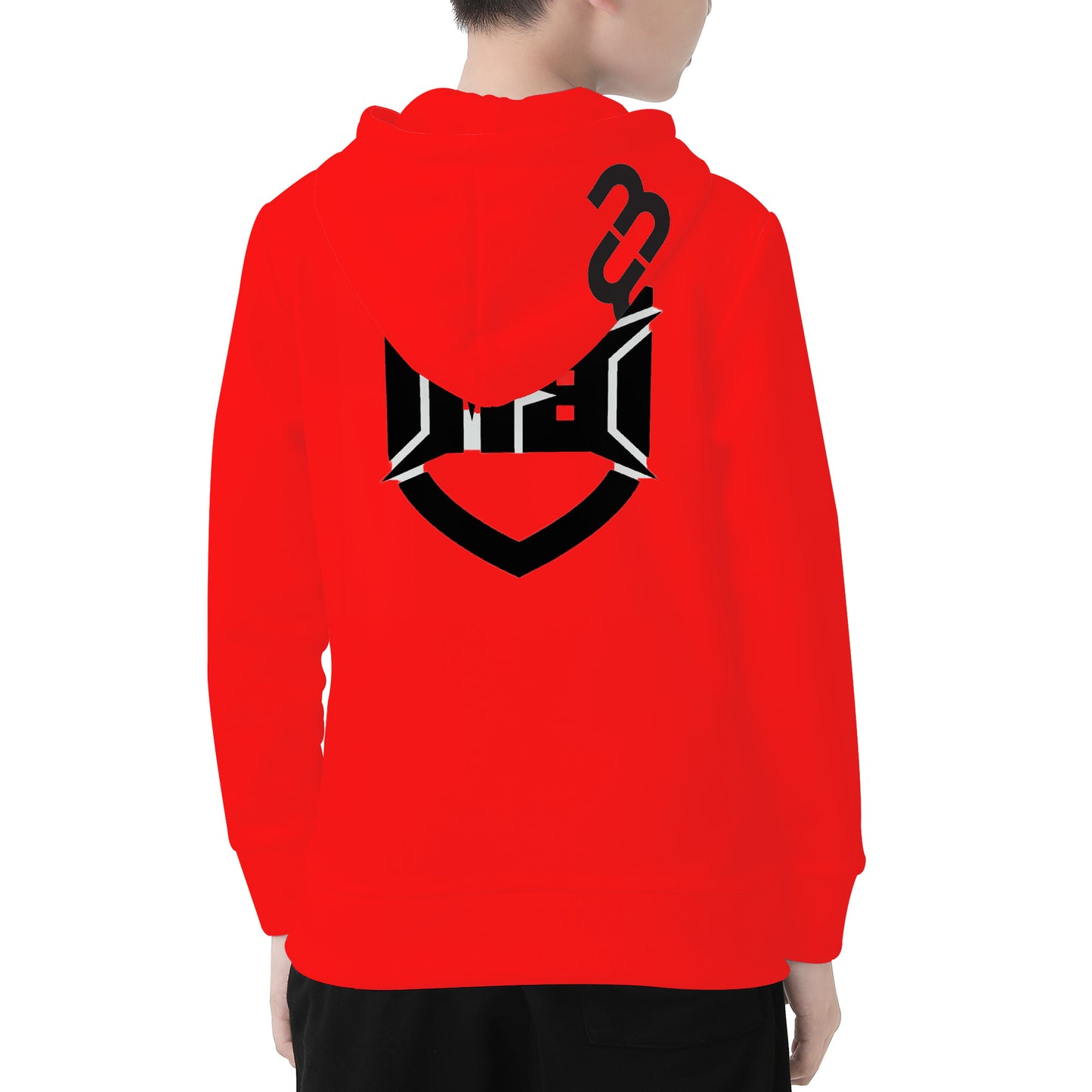 Money Bushae SF_F4 Youth's All Over Print Hoodie