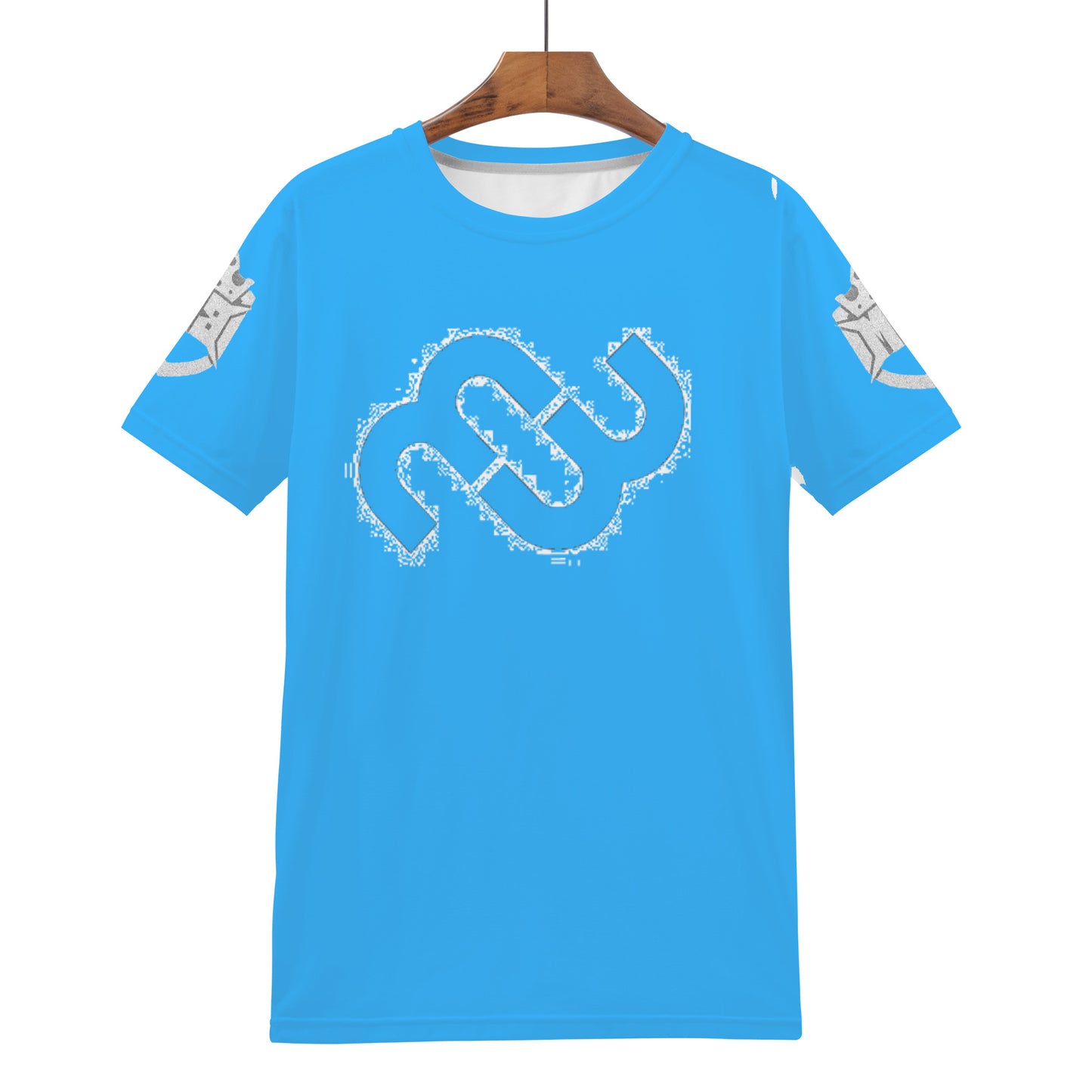 Money Bushae D61 Men's Sky Blue T-Shirt